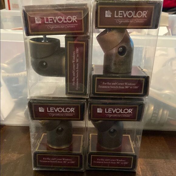 Levolor Signature Series Curtain Rod Brackets - Picture 1 of 4